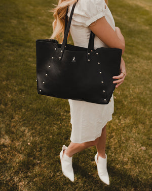 Studded Tote