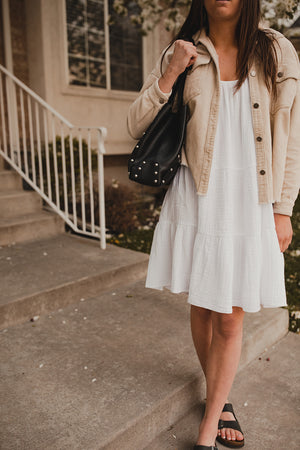 Studded Tote