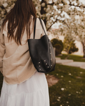 Studded Tote